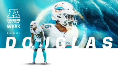 Douglas named AFC Defensive Player of the Week