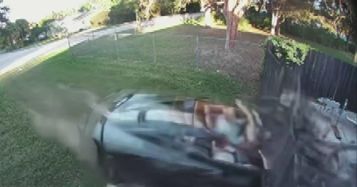 Video shows Corvette slamming into Miami-Dade home as family demands safety changes
