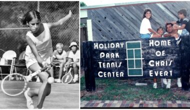 Holiday Park re-opens in tribute to Jimmy, Chris Evert