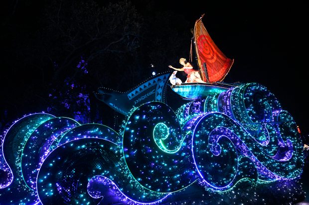 Walt Disney World's Magic Kingdom theme park officially debuts the Disney Starlight: Dream the Night Away parade, on Sunday in Lake Buena Vista. (Phelan M. Ebenhack for the Orlando Sentinel)