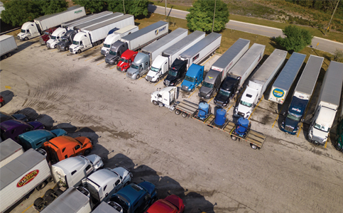 Looser rules could add more tractor-trailer parking