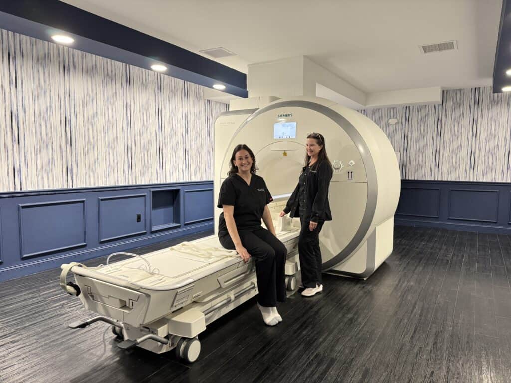 People inside a medical clinic