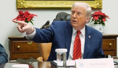 President Donald Trump speaks during a roundtable in the Roosevelt Room of the White House, Wednesday, Dec. 10, 2025, in Washington. (AP Photo/Evan Vucci)