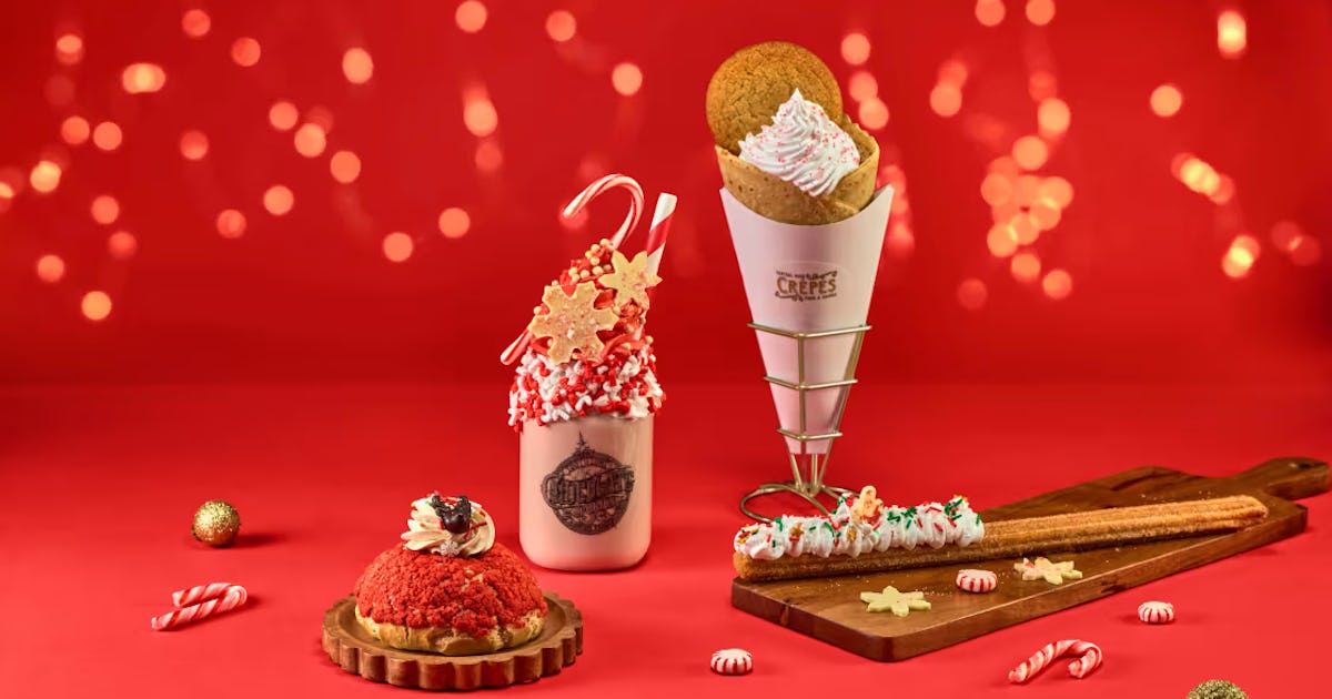 I Tried Universal's 2025 Holiday Treats (Snickerdoodle Crepe Included)