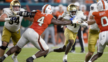 CFP battle between Miami, Notre Dame has clear favorite per sportsbooks