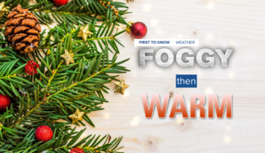 A foggy and warm Christmas