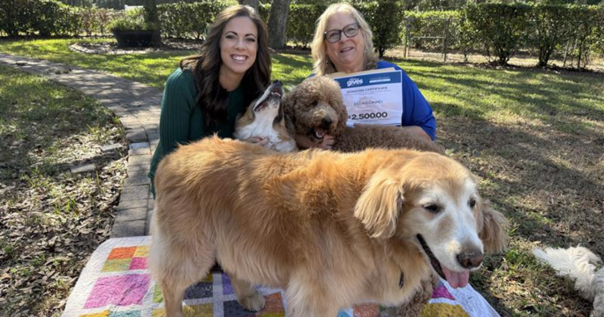 Tampa Bay 28 Gives donation benefits Kids and Canines reading program