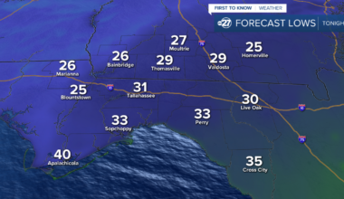 Another chilly night in store