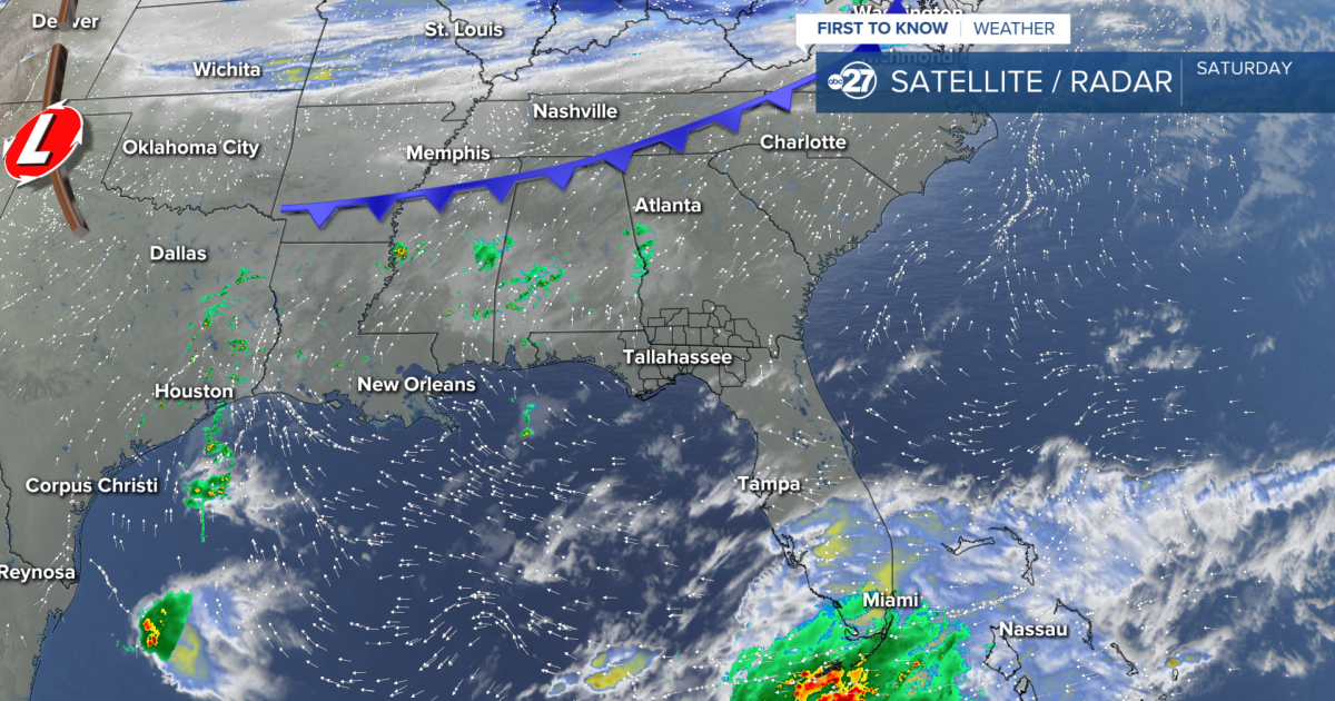 Cold front is on its approach