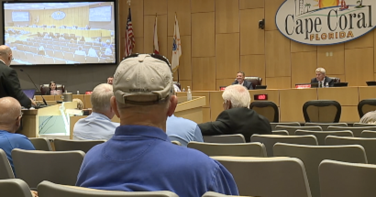 Cape Coral City Council decides against pay raise proposal for 2026 ballot