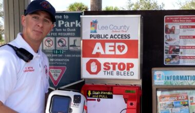 Lee County Public Safety expands availability of AED technology to outdoor Parks & Recreation sites