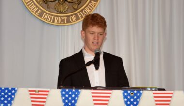 Lee County high school junior awarded first place in US District Court Middle District of Florida essay contest