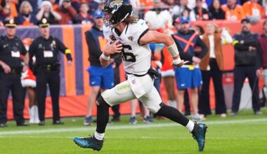 Trevor Lawrence's 4 TDs propel Jaguars past Broncos 34-20, ending Denver's 11-game winning streak
