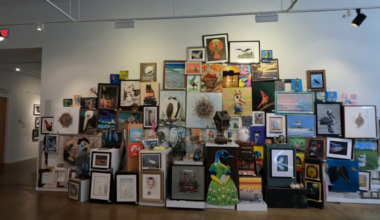 Special flock of birds on display for 'Cheap Cheep Cheeps' show at Morean Arts Center