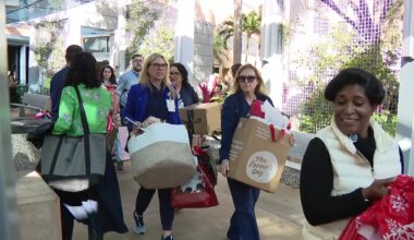Tampa General/USF Health donates hundreds of presents to Hillsborough County children in foster care