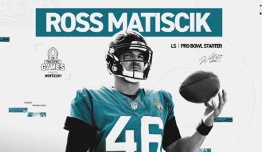 LS Ross Matiscik Named to the 2026 Pro Bowl Games