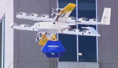 Delivery drones make first official drop at Orlando's City Hall