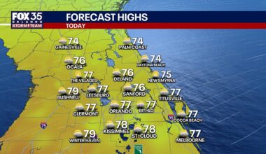 Orlando weather: Warm, mostly sunny across Central Florida through Christmas