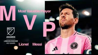 Inter Miami's Lionel Messi repeats as Landon Donovan MLS MVP