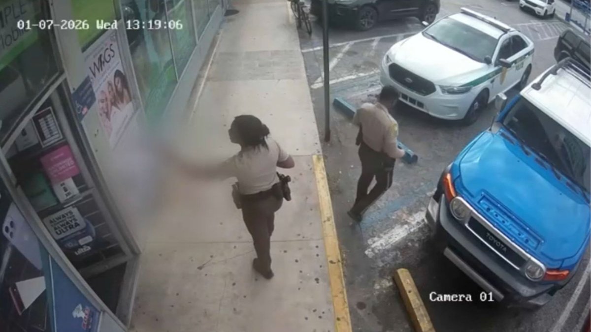 Video shows Miami-Dade deputy giving middle finger to North Miami store owner – NBC 6 South Florida