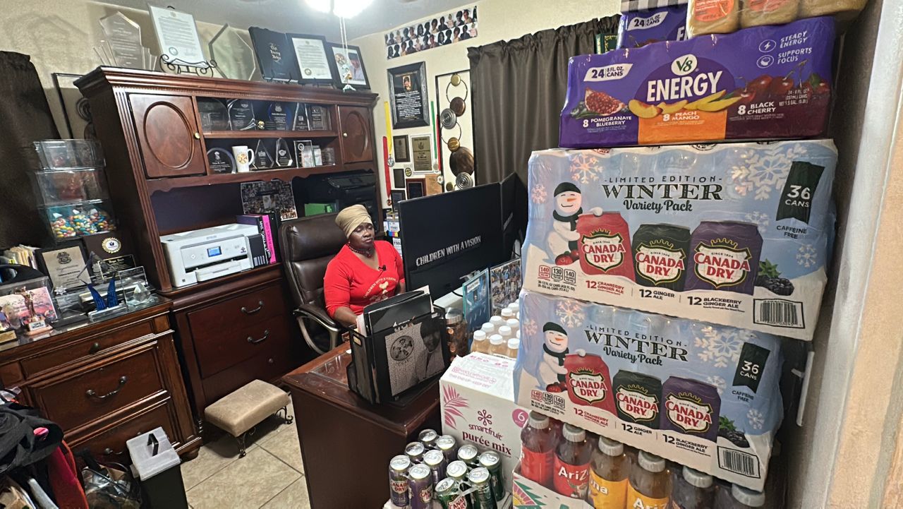 Lewis said the hospital bills have been overwhelming. Now, the community is rallying to support her. (Spectrum News/Dalia Dangerfield)