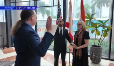 James Reyes sworn in as City of Miami’s city manager - WSVN 7News | Miami News, Weather, Sports