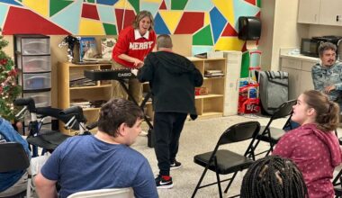 Stephanie Ansley, who created Strolling Productions alongside her husband, is now not only a fixture at places like Disney Springs — but also nonprofit OCA. (Spectrum News)