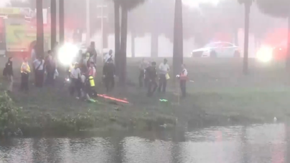 Person hospitalized after car crashes into canal in southwest Miami-Dade – NBC 6 South Florida