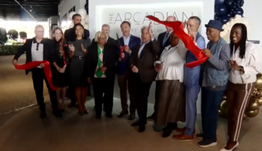 Fort Lauderdale officials cut ribbon, bury time capsule to celebrate grand opening of new apartment building - WSVN 7News | Miami News, Weather, Sports