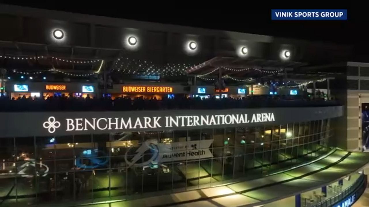 The county will invest as much as $358.5 million into the project at the venue, formerly known as Amalie Arena. (Vinik Sports Group)