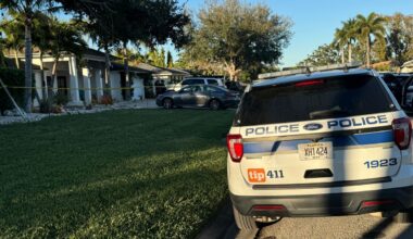 St. Pete police responded to Tanglewood Drive NE. (Spectrum Bay News 9/Melissa Eichman)