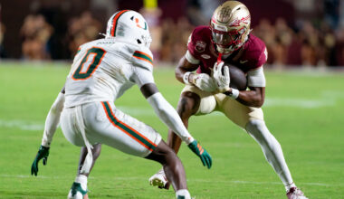 COLLEGE FOOTBALL: OCT 04 Miami at Florida State