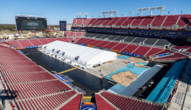 2026 NHL Stadium Series - Rink Build Out