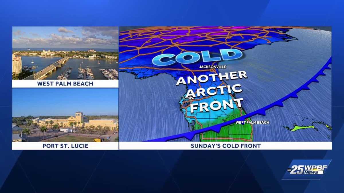 Another strong cold front headed to South Florida