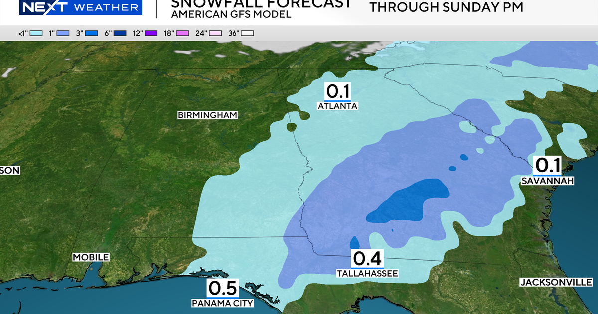 Will is snow in Florida this weekend? Here's a look at the cold front that may lead to winter precipitation
