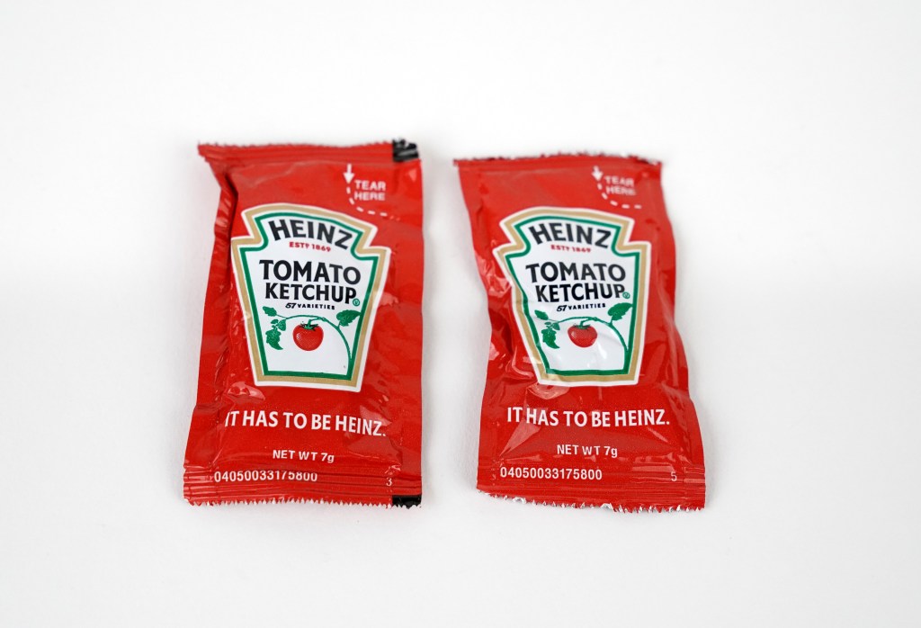 told officers he was only trying to “give the victim a ketchup packet,” 