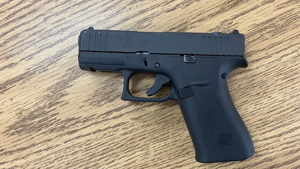 Glock 43X handgun. (CBS12 News)