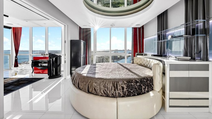 A Miami Beach Condo With a Rotating Bed Lists for $5.2 Million