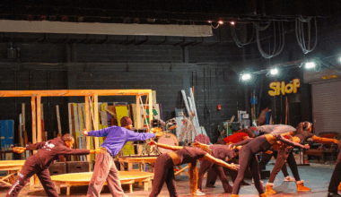 Students rehearse for Echoes of the Heart