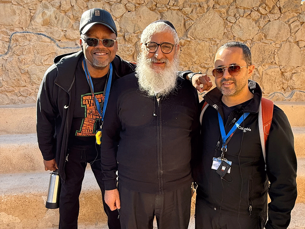 VP Hudson in Israel