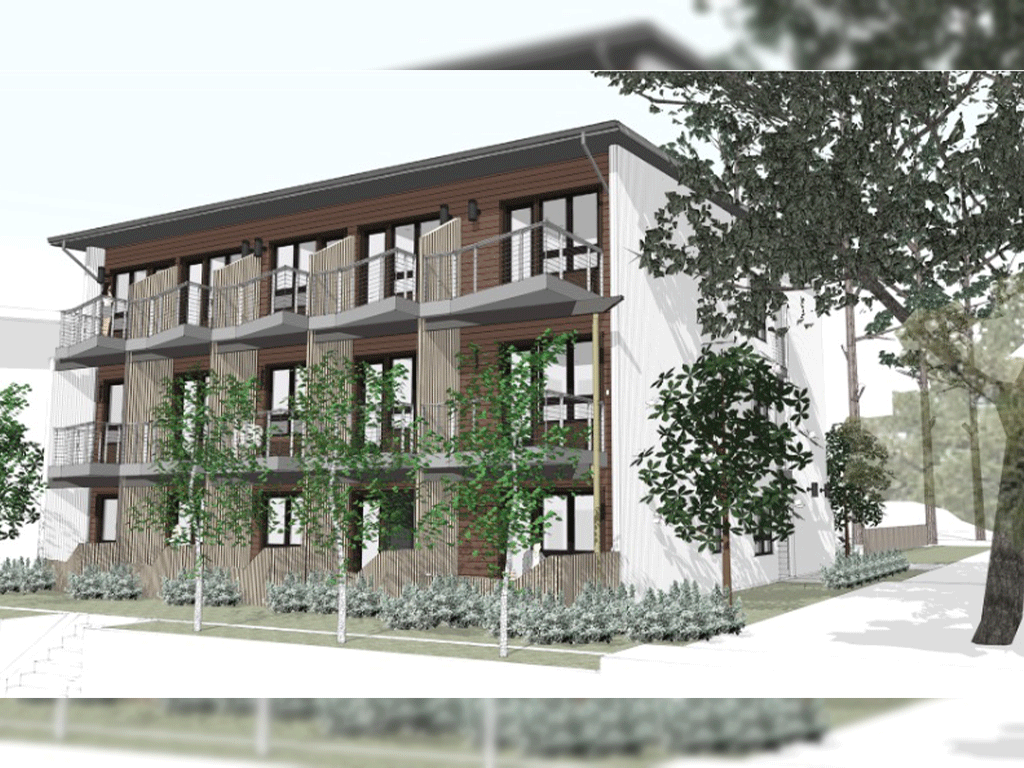 Craig Huffman's affordable housing rendering