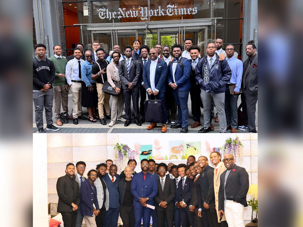 Joel Mitchell takes part in a prestigious journalism fellowship, engaging with top media outlets and professionals as he prepares for a career in broadcasting and production.