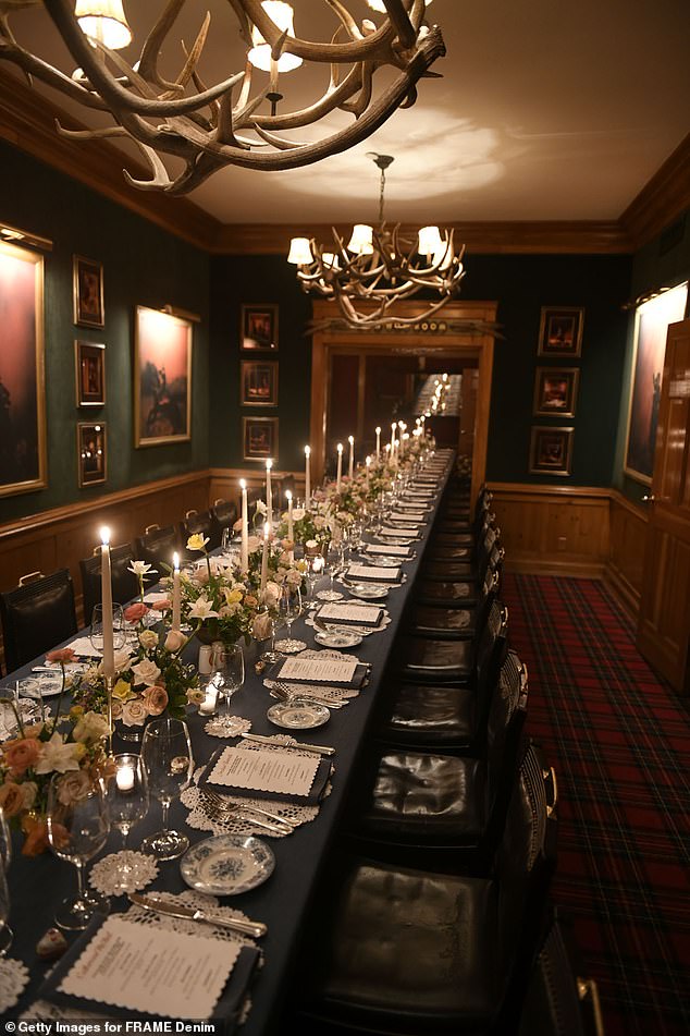 The actor is newly-single following his split from fiancée Katy Perrylast year, and made the most of the evening by spending the night dancing at the ritzy Caribou Club in Colorado