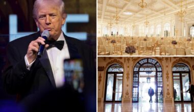 Trump goes shopping in Florida for marble and onyx for White House ballroom