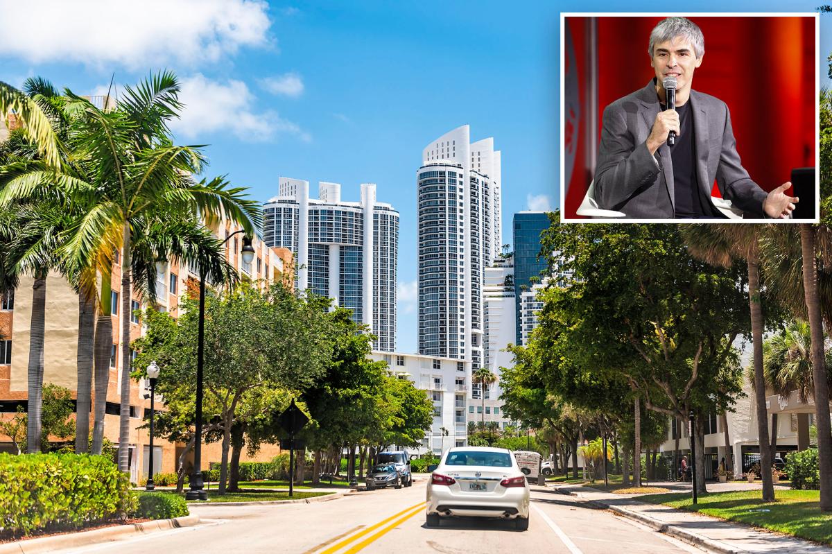 Florida dominates nation's luxury real estate market as Larry Page's Miami estate tops December sales