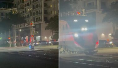 Delivery Canceled! Uber Eats delivery robot hit by train