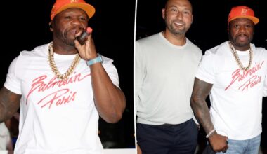 Derek Jeter, 50 Cent bring NYC energy to Miami at padel tournament