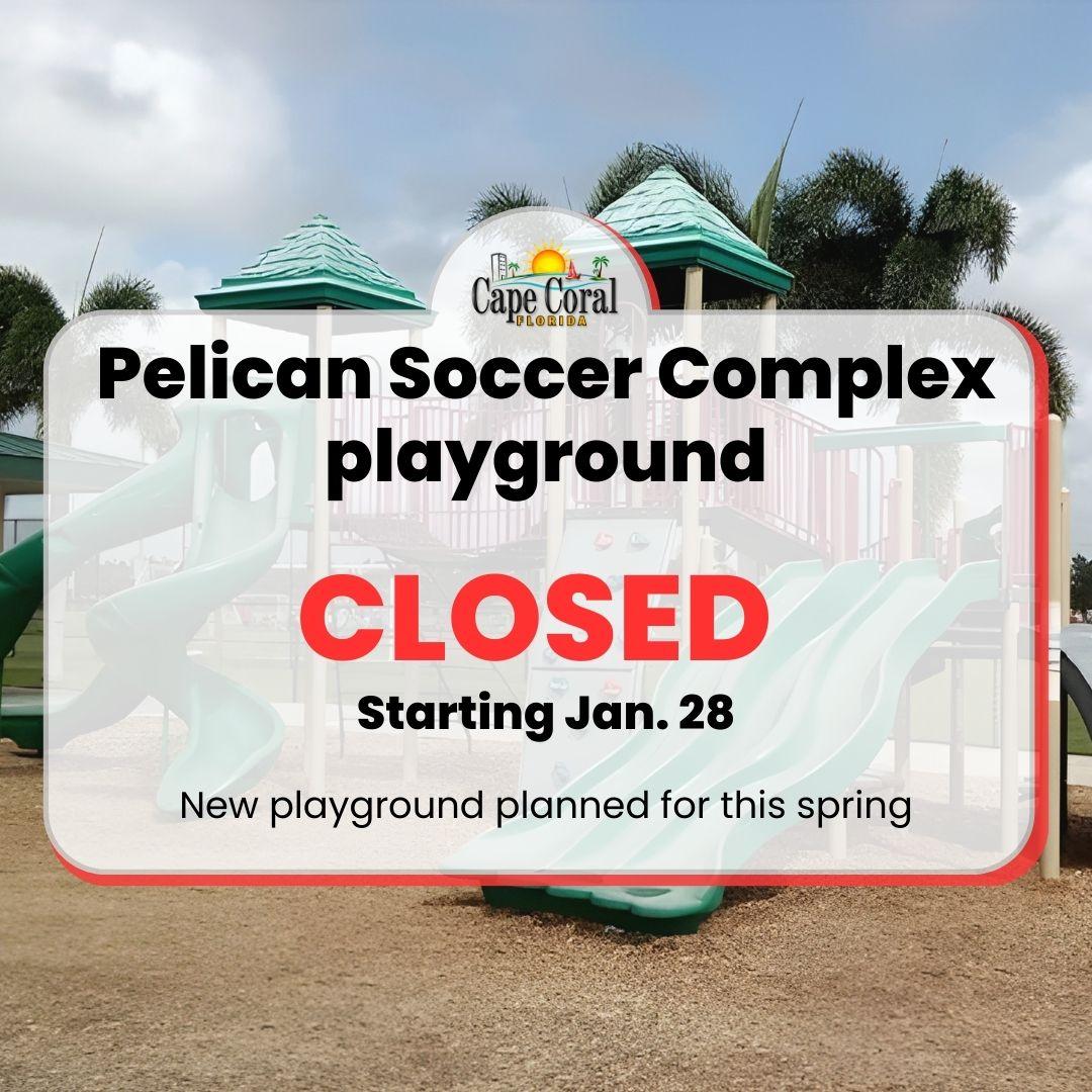 pelican playground closed