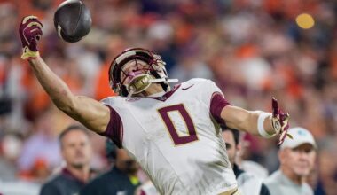 Duce Robinson, one of ACC's top receivers, announces his return to Florida State in 2026