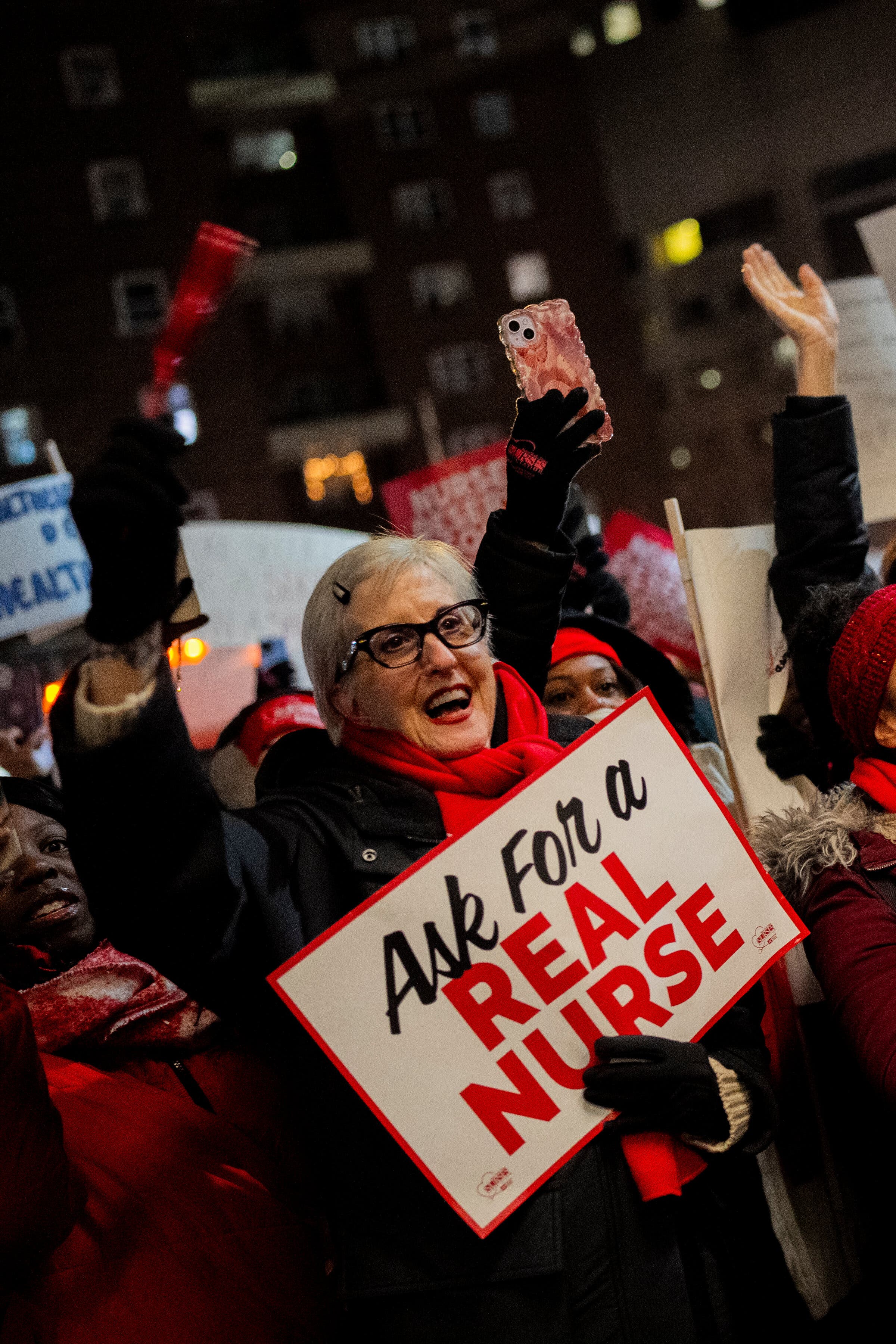 New York City Nurses Go on Strike